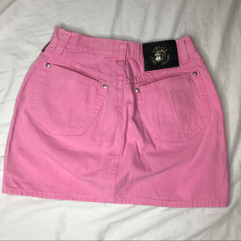Versace Jeans Barbie Pink Skirt - Picture 5 of 7